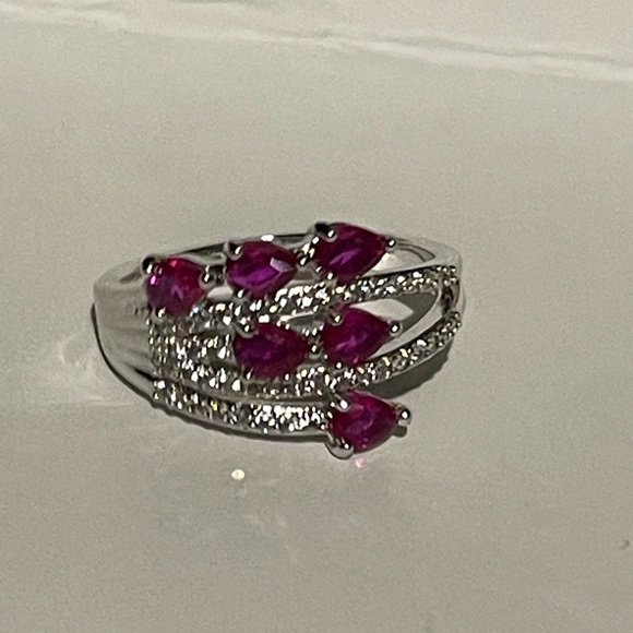 BP RING SIZE 7 ❤️🩶 - Picture 2 of 4